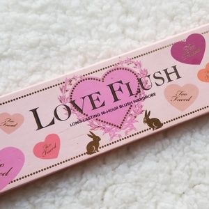 Too Faced Love Flush 6 shade Blush Wardrobe